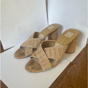 Dolce Vita heeled cork sandals